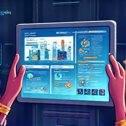 Pantalla con visualización interactiva